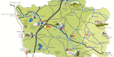 Mapa z dołu, Irlandia Północna